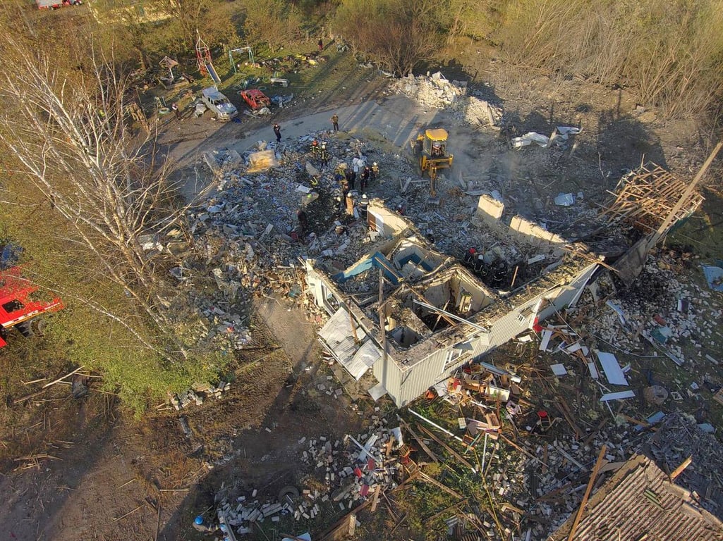 Удар по кафе в селі Гроза