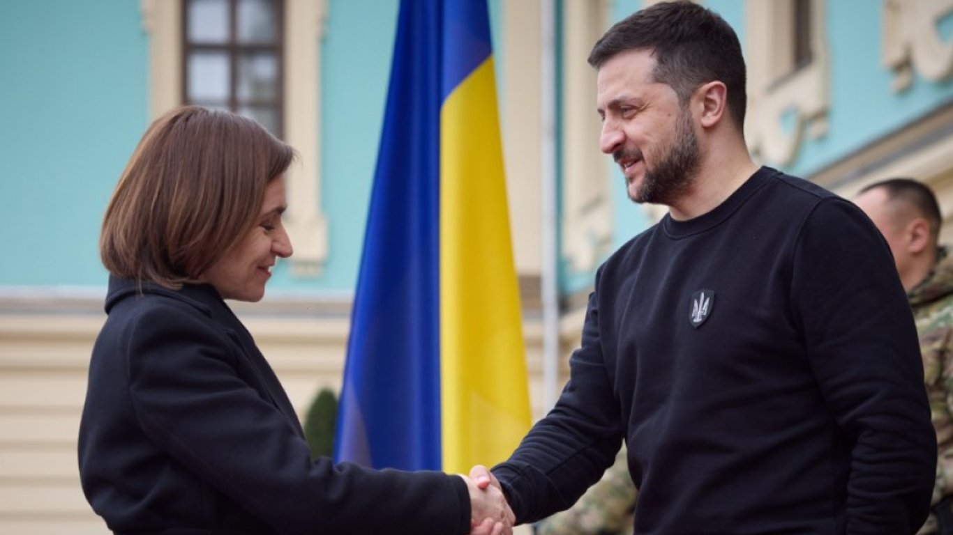 Зеленский встретился с президентом Молдовы: о чем говорили