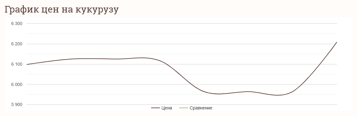 Ціни на зернові в Україні станом на 17 липня 2024 року