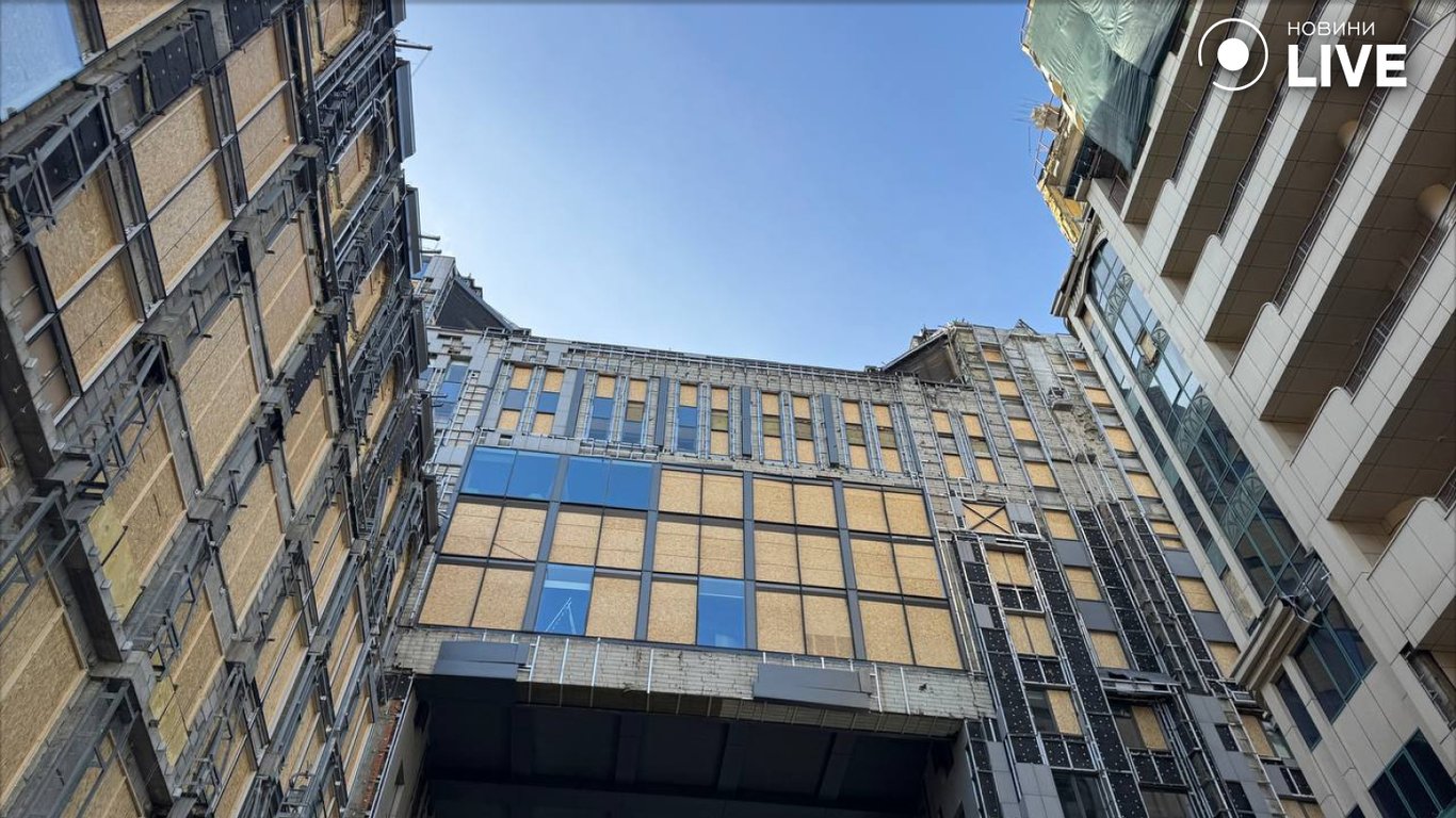 відбудова бізнес-центру в Києві