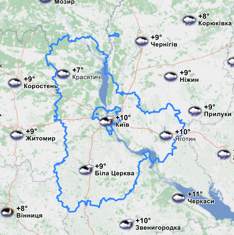 Київ погода