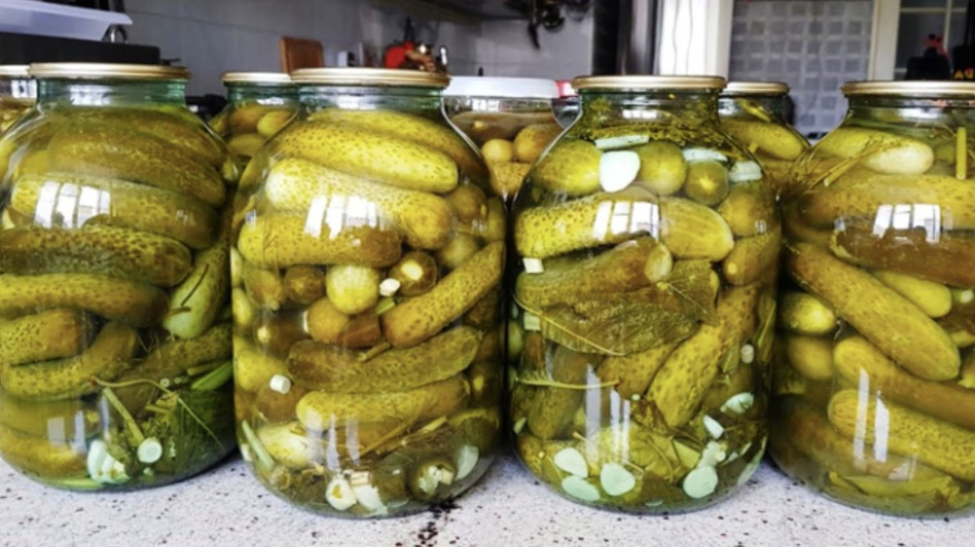 рецепт квашених огірків 