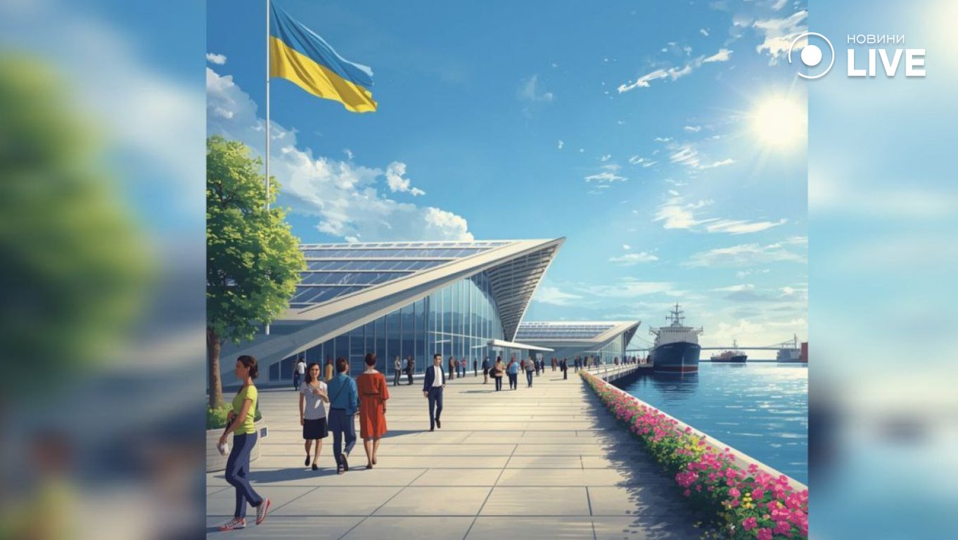 Морвокзал Одеси очима ШІ— яким він може стати у майбутньому - фото 6