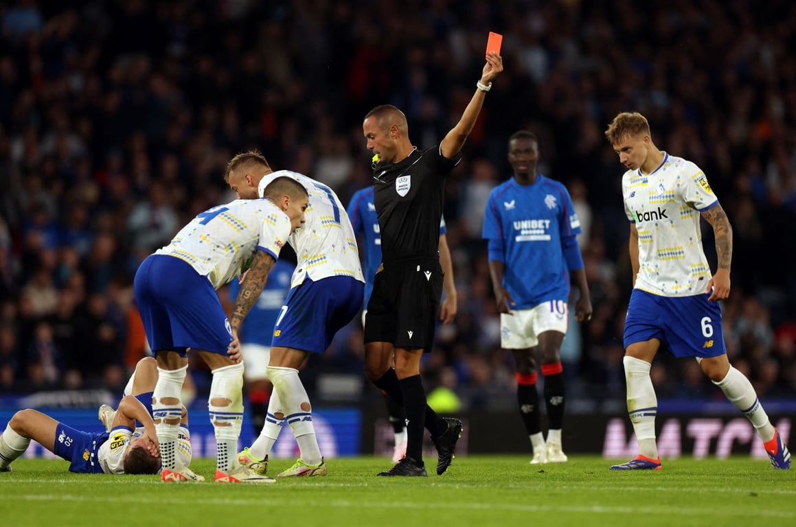 Матч Динамо - Рейнджерс