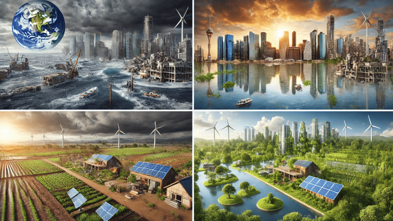 Как выглядит Земля после глобального потепления