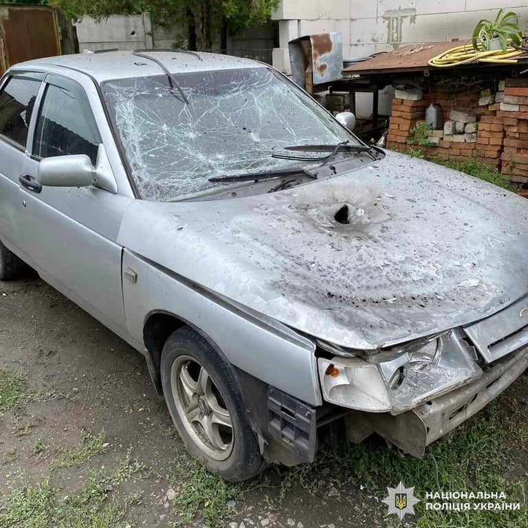 Пошкоджений автомобіль