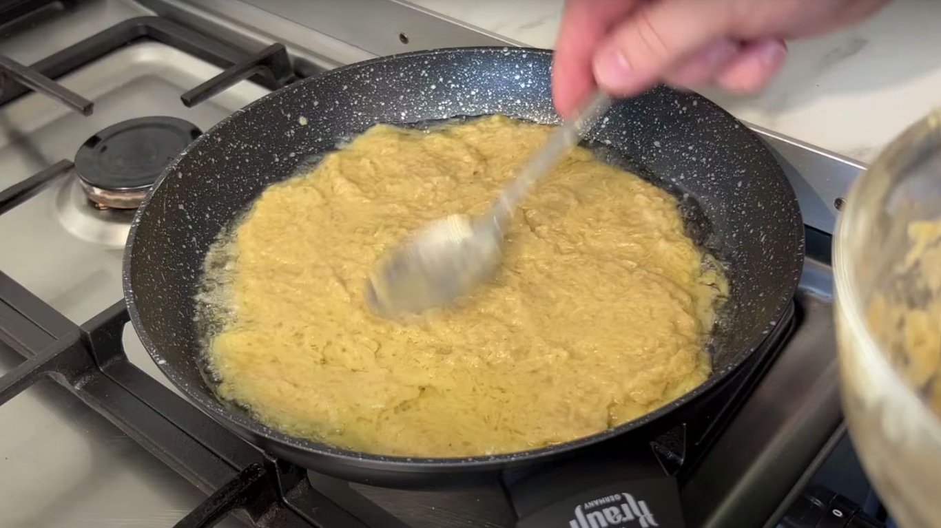 деруни з куркою та грибами 