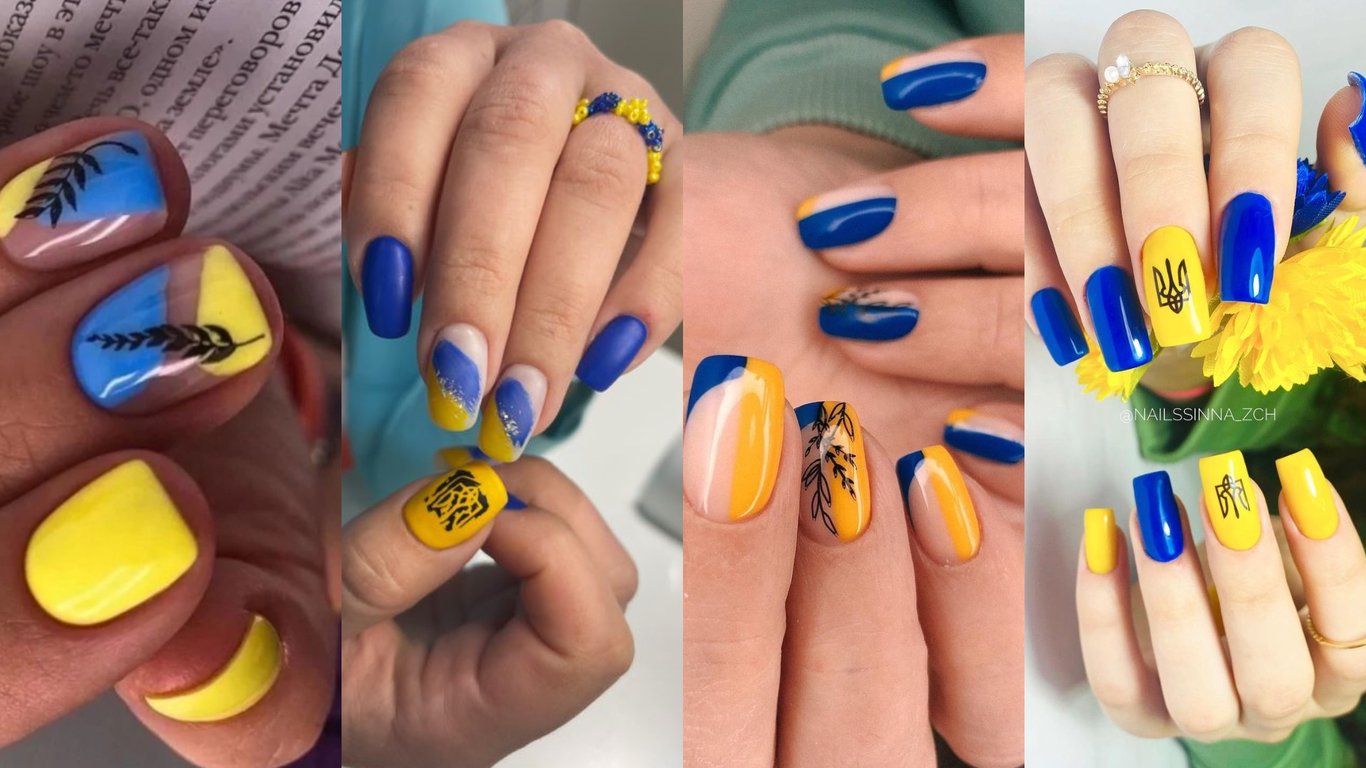 Як зробити манікюр патріотичний