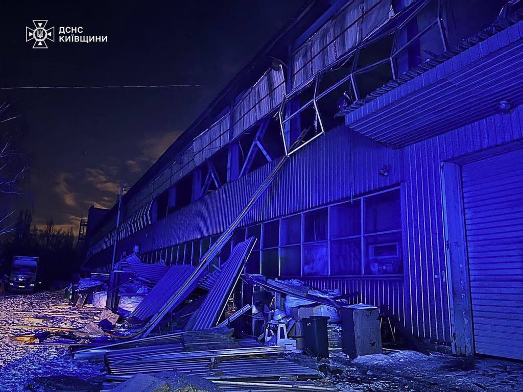 атака на Київську область 17 лютого