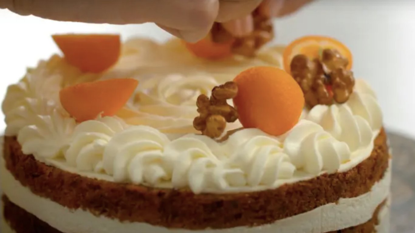 дуже смачний рецепт морквяного торта