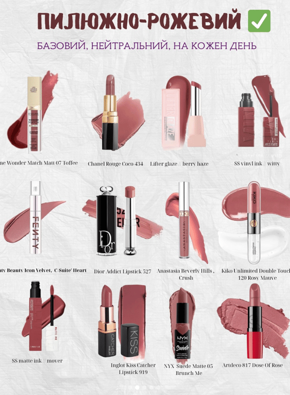 Темний нюд на губах зараз в моді