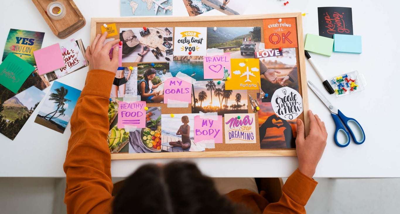 Создание карты желаний