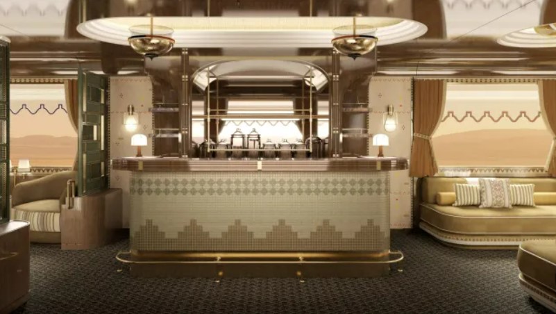 В Саудівській Аравії показали новий потяг "Мрія пустелі" — фото - фото 1