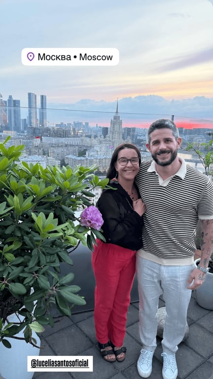 Луселія Сантуш приїхала до РФ - фото