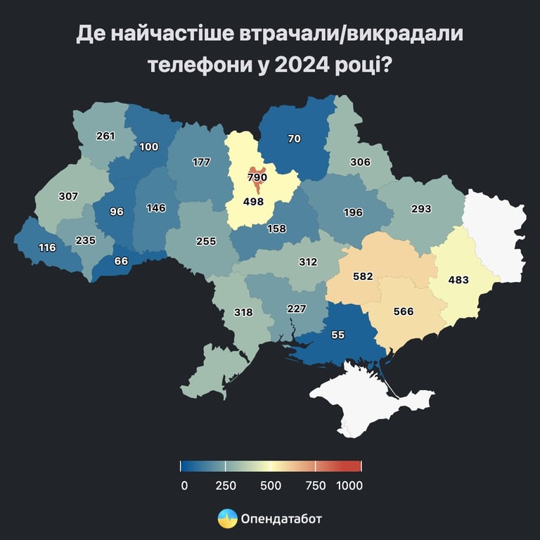 МВС попередило українців, які смартфони найчастіше викрадають у 2024 році - фото 1