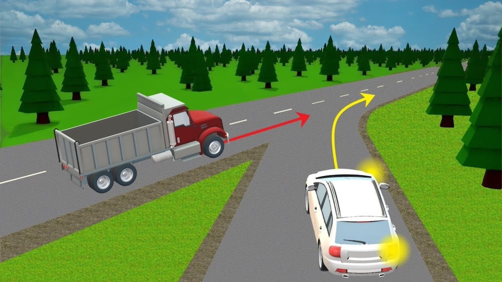 Тест з ПДР: хто проїде перехрестя першим?