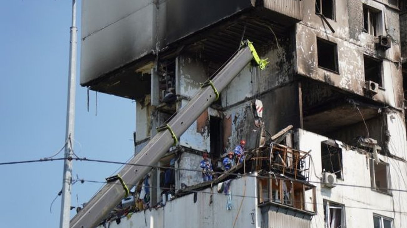 В Киеве число пострадавших из-за взрыва в многоэтажке возросло