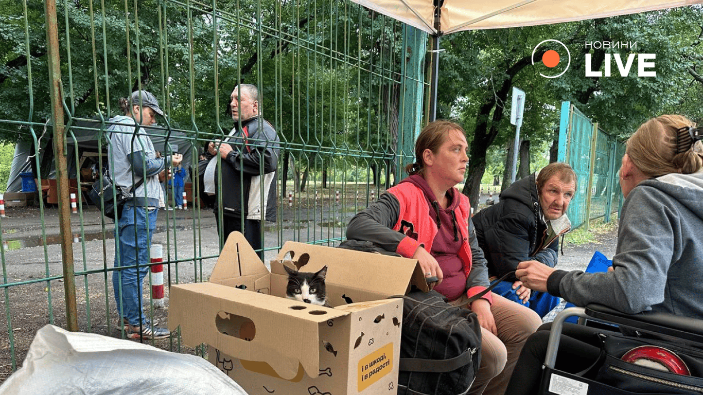 Евакуація у транзитний центр Павлограда