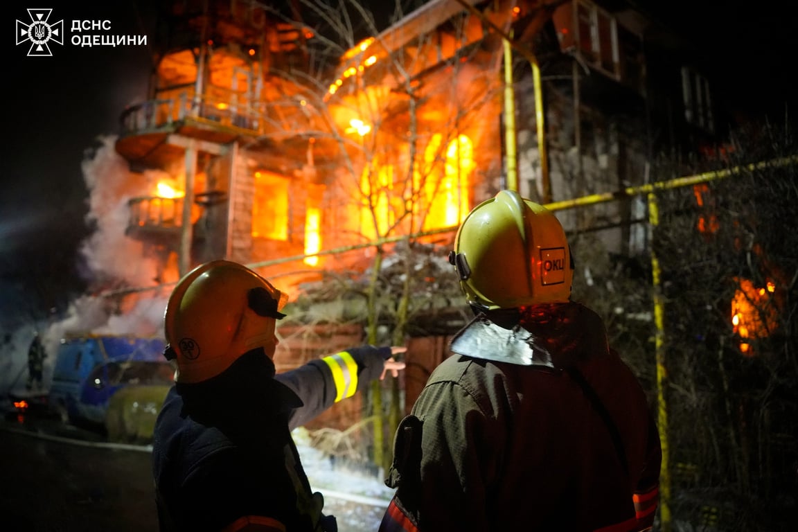 Під Одесою горів будинок