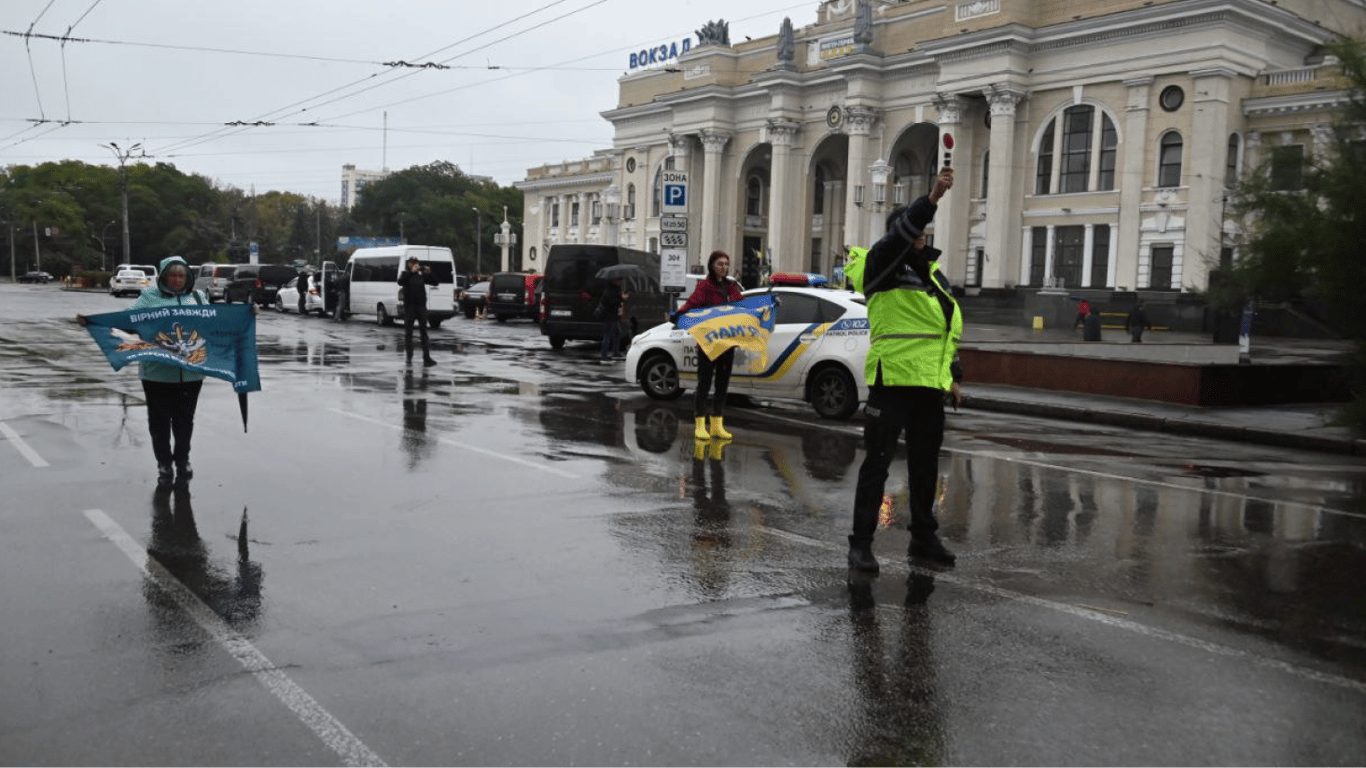 В Одесі відбулпся акція "Хвилина мовчання"