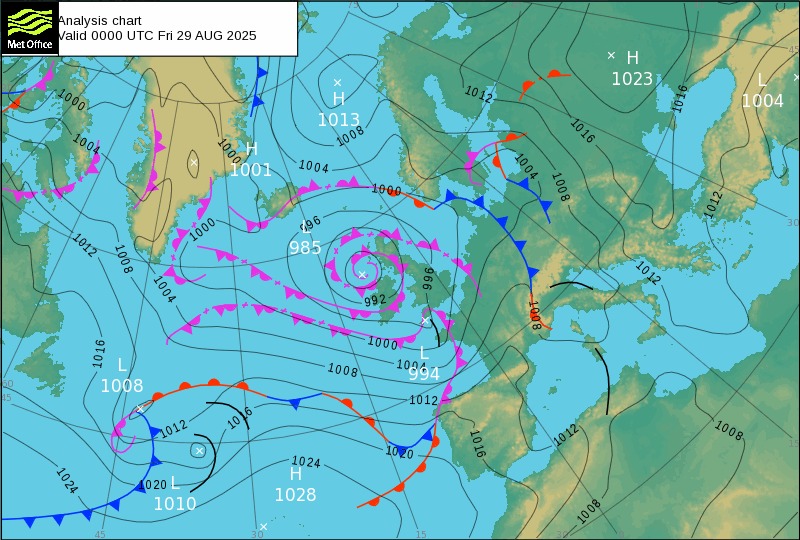 Погода в Україні 29 серпня