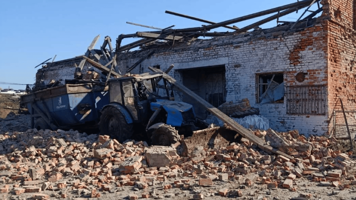 Знищена будівля