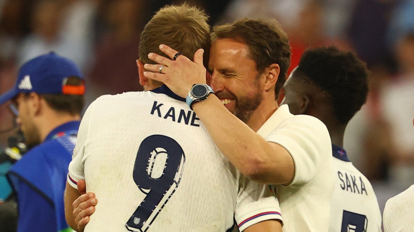 Гарет Саутгейт и Харри Кейн