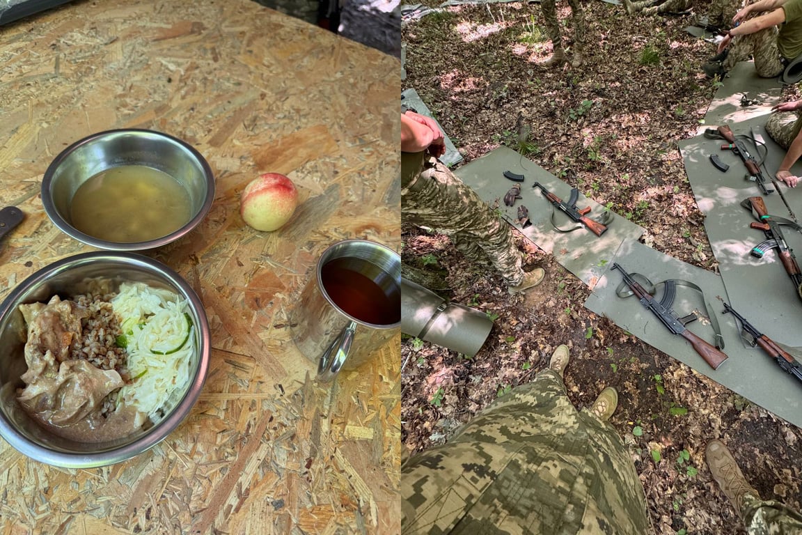 Залаштунки військового навчання Андрія Лузана