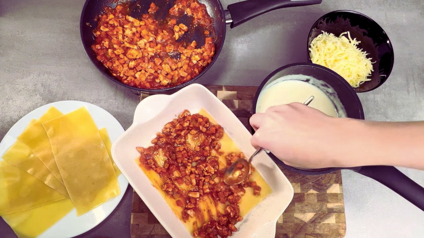 домашній рецепт лазаньї