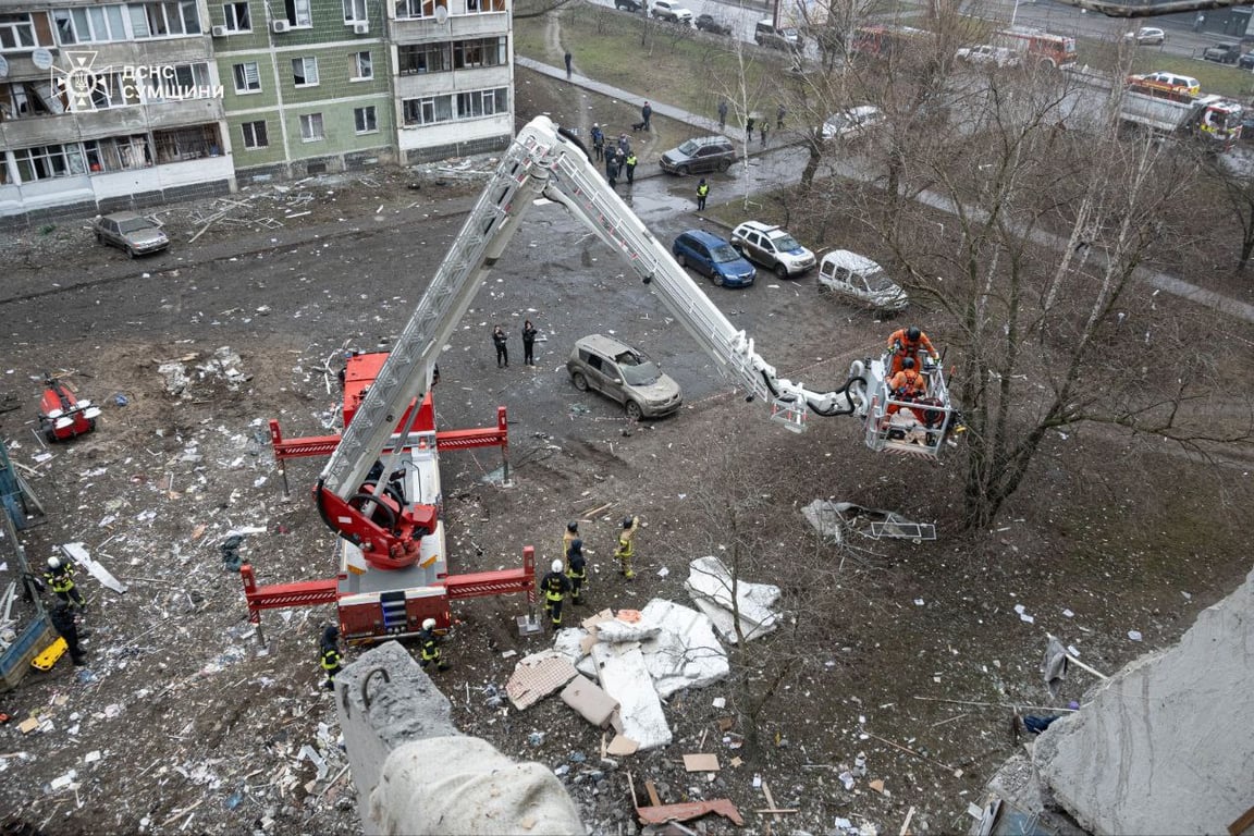 обстрел Сум 30 января