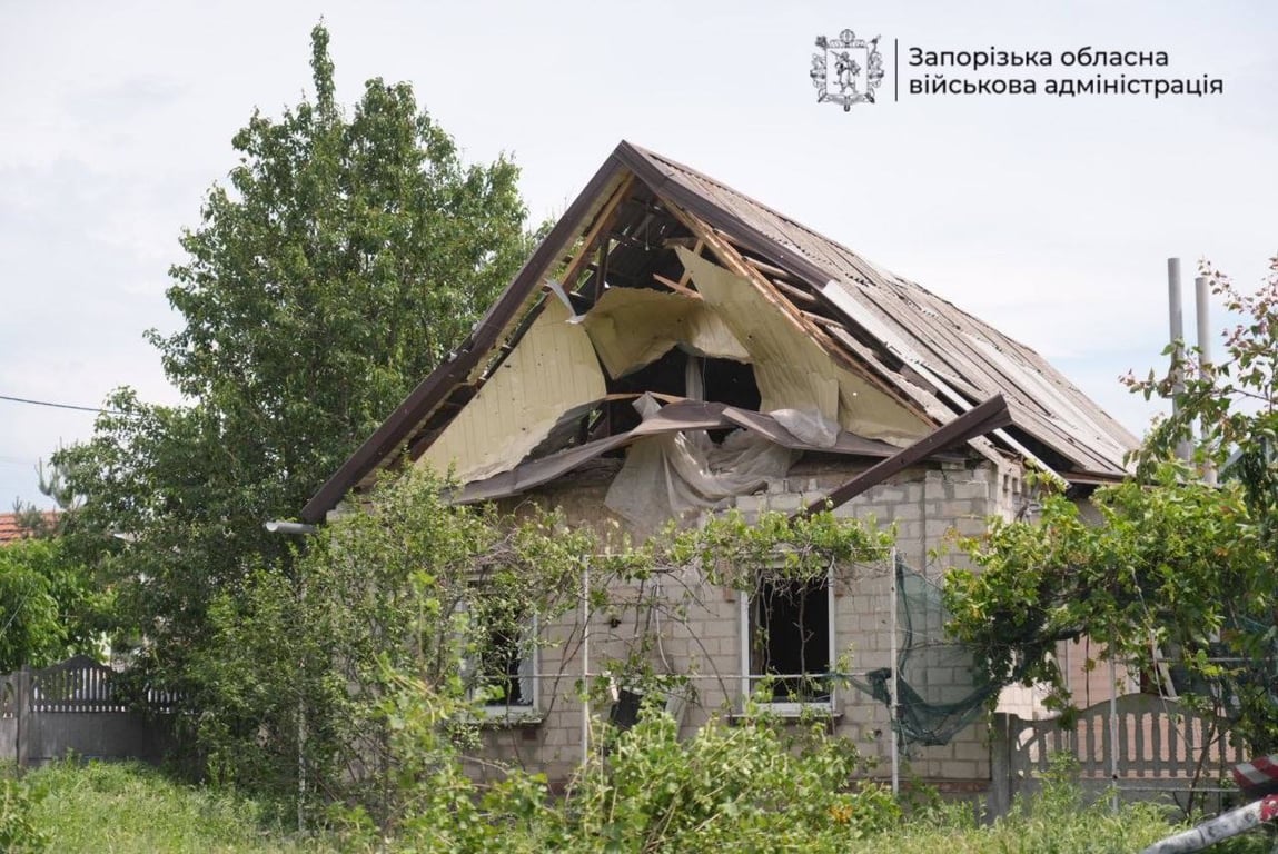 Обстріл Запорізької області 7 червня