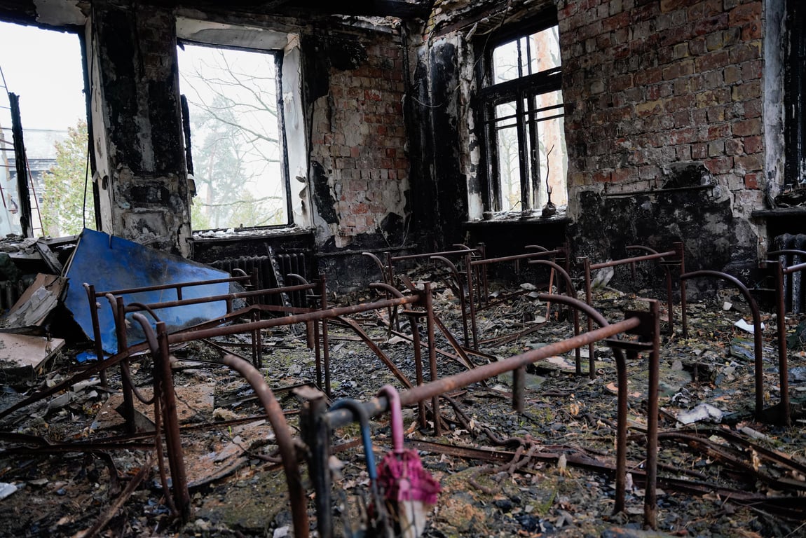 Руїни гімназії №1 в Києві