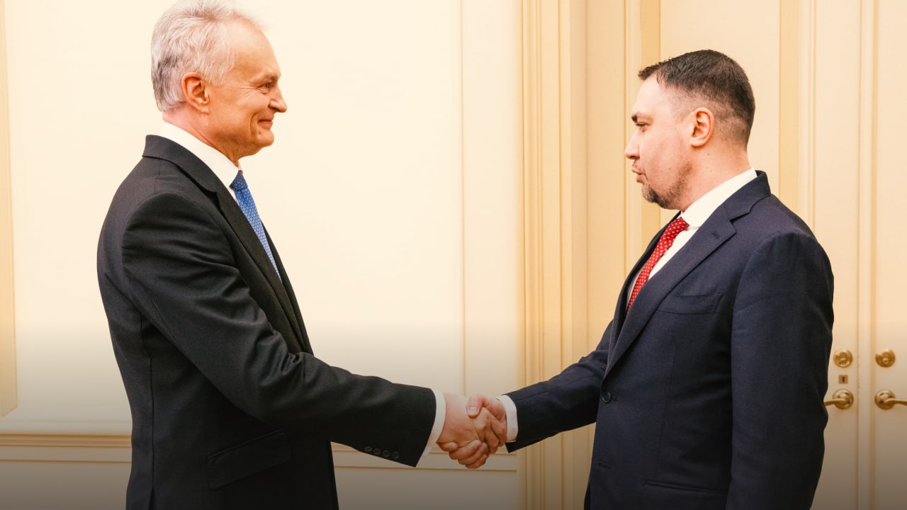 Буданов зустрівся з президентом Литви
