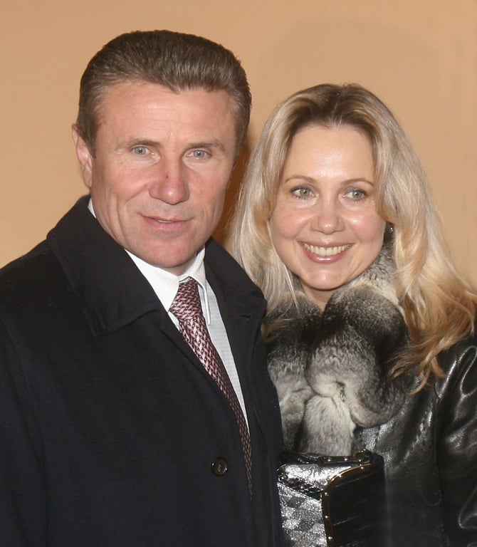 Сергей Бубка и Лилия Тютюнык