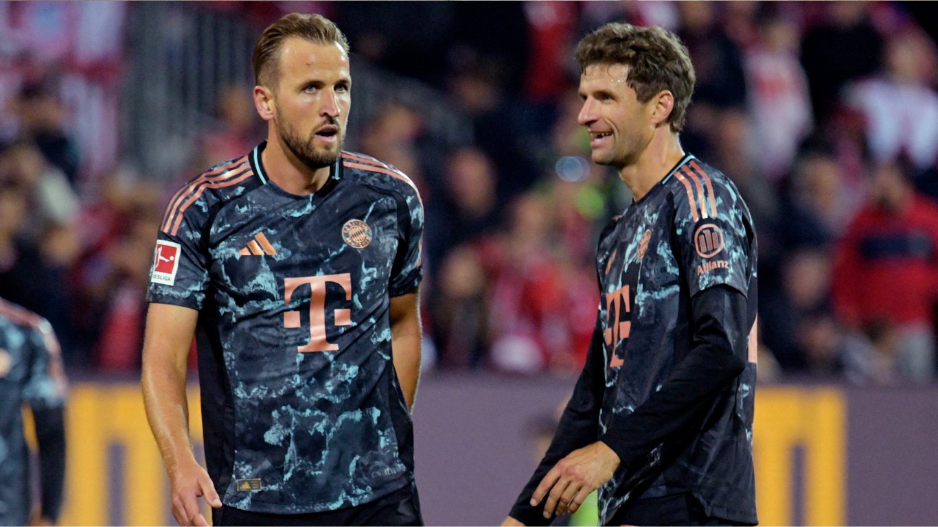 Харри Кейн и Томас Мюллер