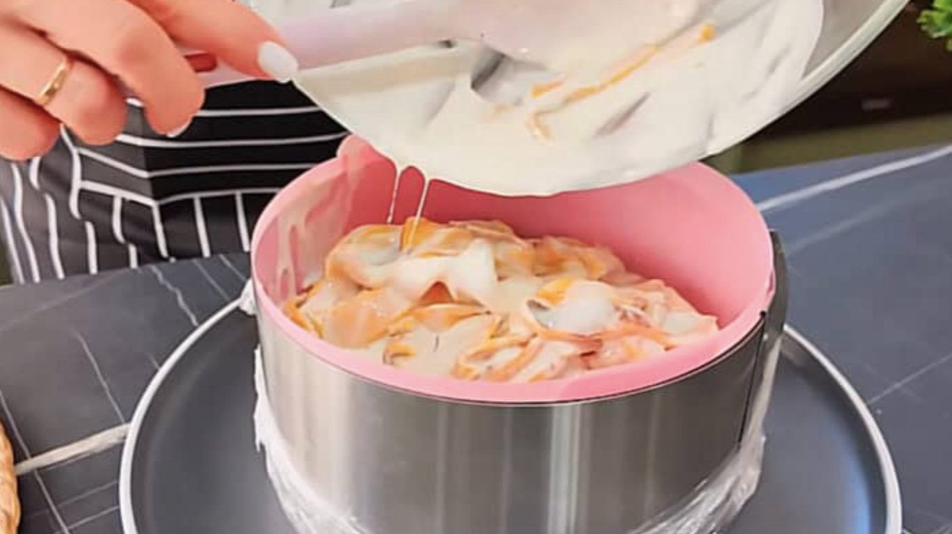 рецепт торта з гарбузовими млинцями