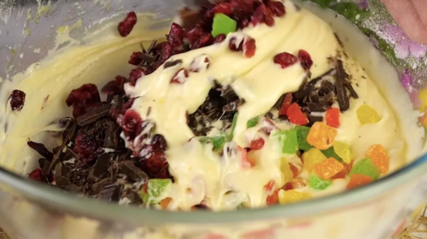 рецепт паски з сухофруктами