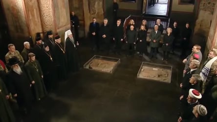 Европейские лидеры собрались на молитве в Киеве в Софийском соборе - 290x160