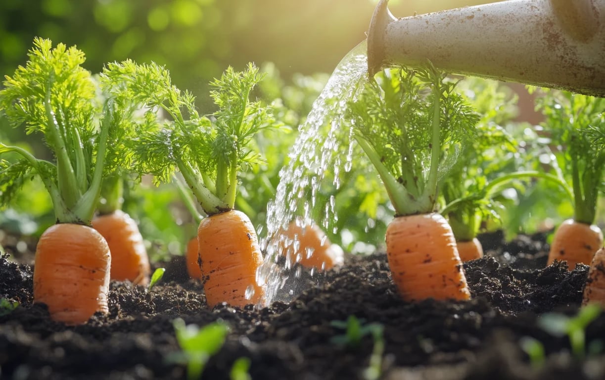Два важливих правила поливу моркви у серпні