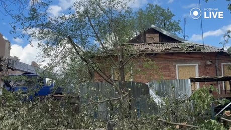 Наслідки удару КАБом по Харкову