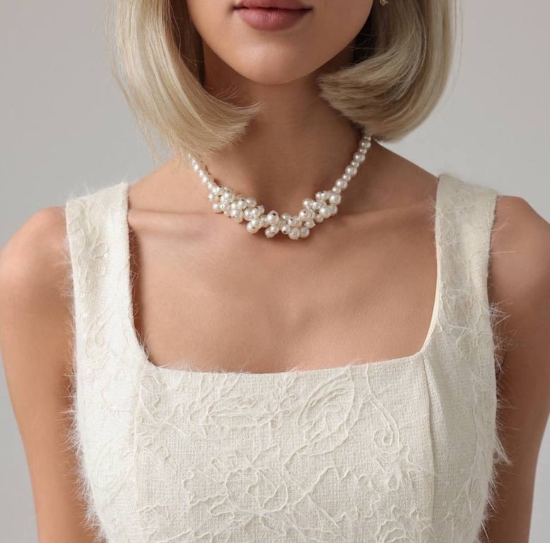 Перли в прикрасах завжди в тренді