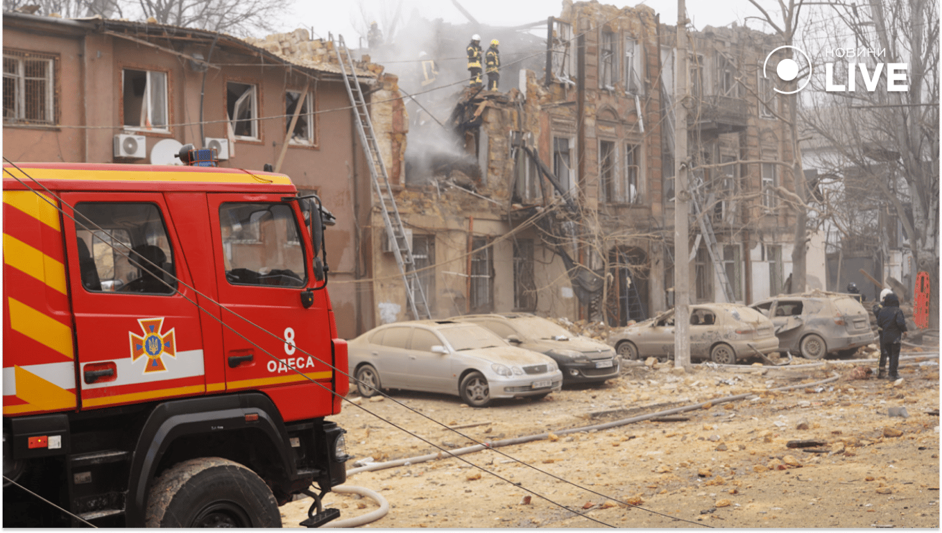 Друга річниця удару по ЖК "Люксембург" в Одесі