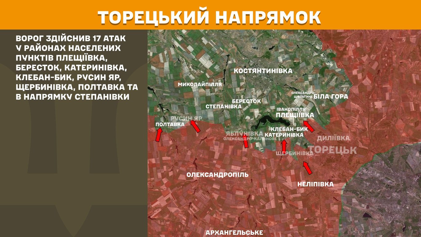 Торецький напрямок на фронті