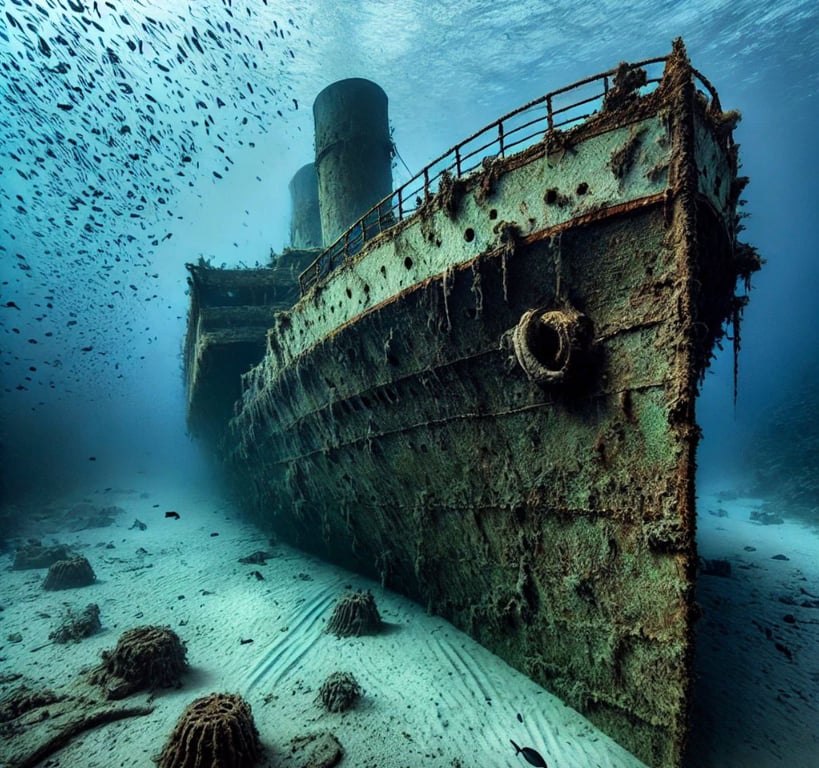 "Титанік" після катастрофи в 1912 році