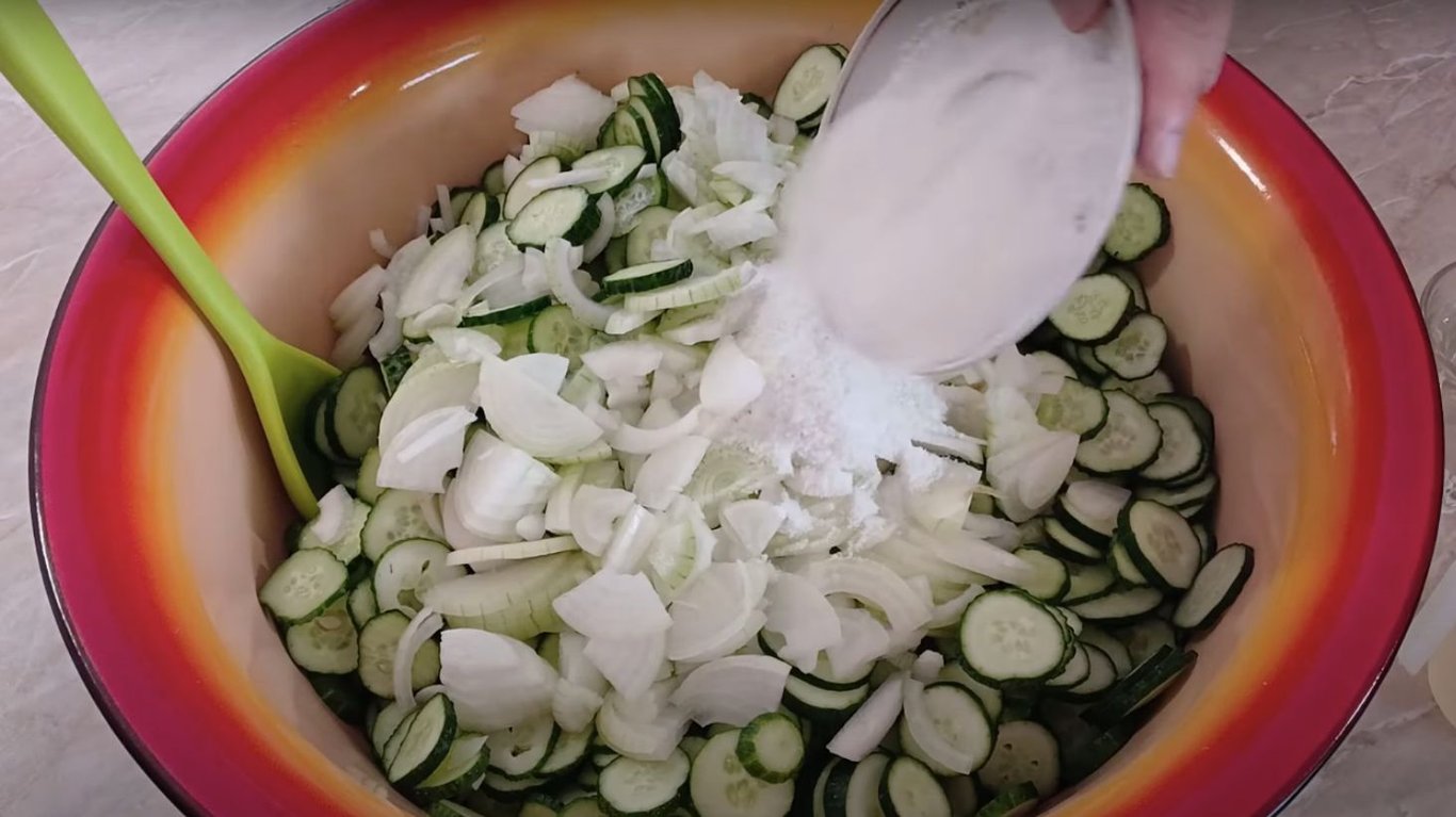 рецепт салата на зиму