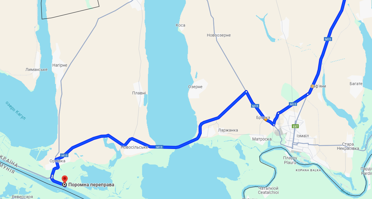 Затори на Орлівку у п'ятницю,  21 червня