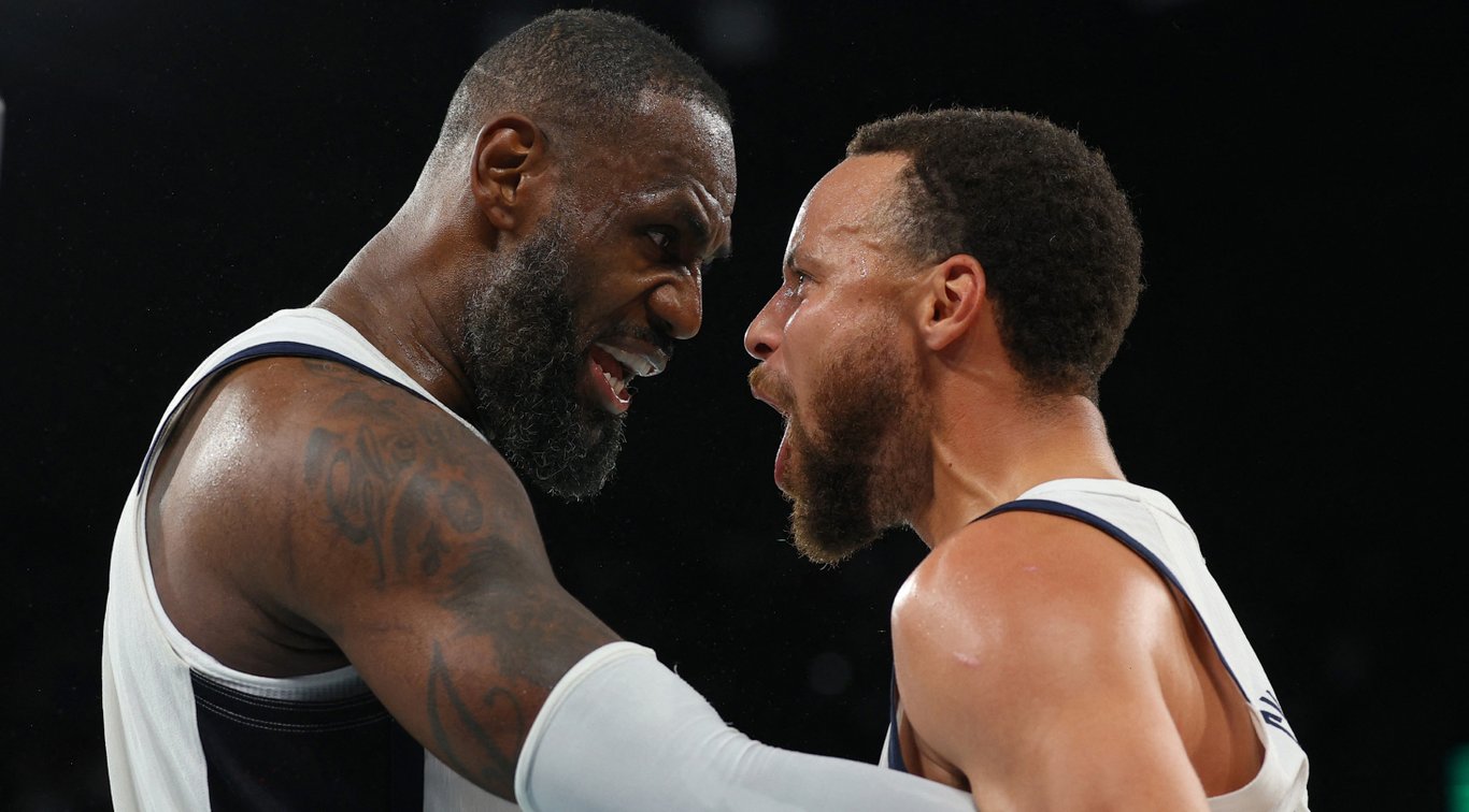 Леброн Джеймс та Стефен Каррі