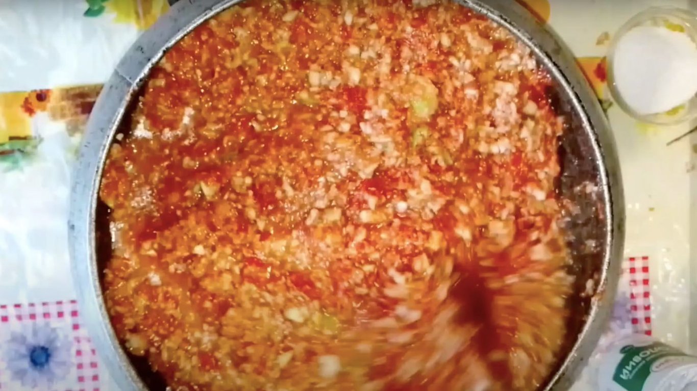 рецепт аджики из жмыха на зиму