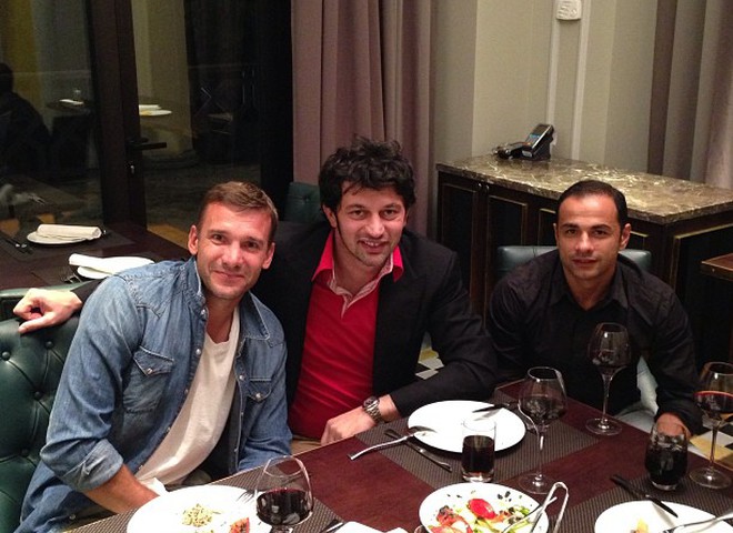 Андрей Шевченко и Каха Каладзе