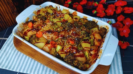 Простой ужин в духовке за 30 минут — понадобится 600 г курицы - 290x160